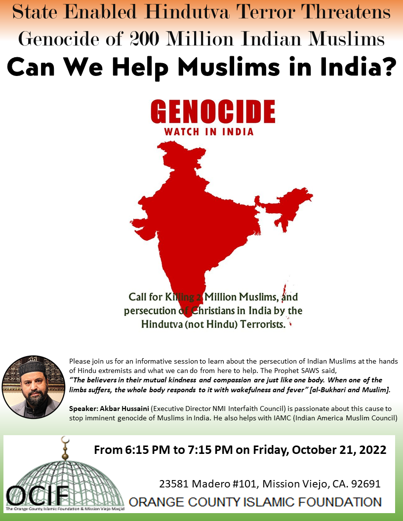 Can We Help Muslims in India?
